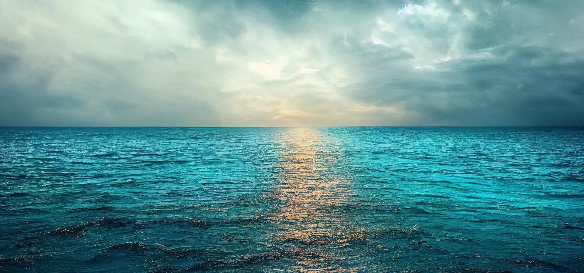 blau gruenes meer